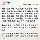 表札 長方形 Mode Doorplate Inc. 筆文字 文字マットシルバー