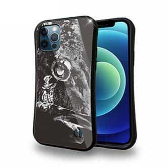 【S-LINE】クロダイ(チヌ)　墨絵風(黒)