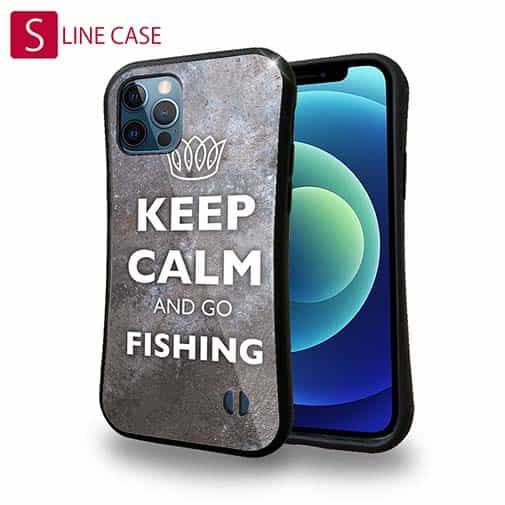 【S-LINE】KEEP CALM AND OF FISHING　錆鉄