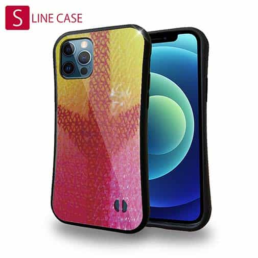 【S-LINE】エギ柄　タイガーイエロー&ピンク