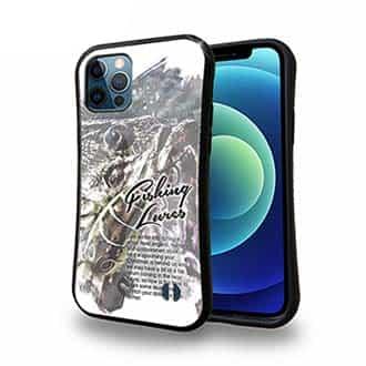 【S-LINE】ブラックバスのバイト　ペイント風　モノトーン