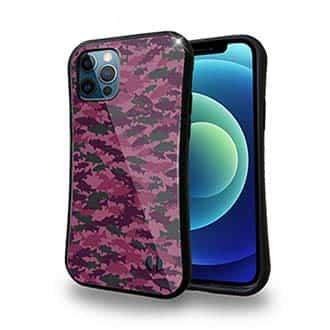 【S-LINE】ブラックバス　迷彩柄　レッドカラー