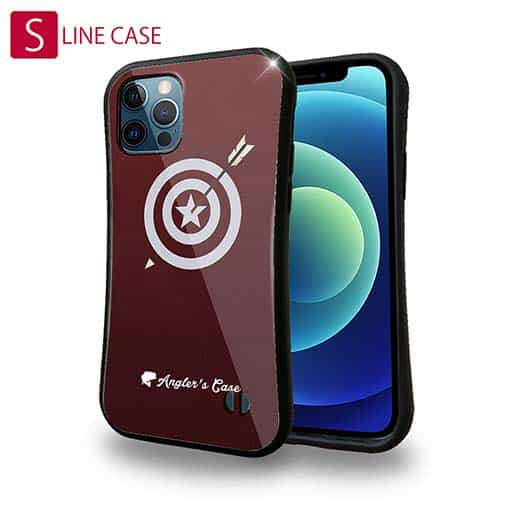 【S-LINE】ダーツ　アングラーズケース　ロゴ入り　レッド