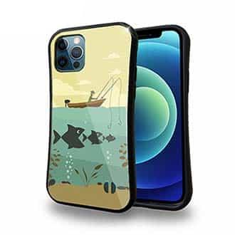 【S-LINE】Fishing on the boat　イラスト