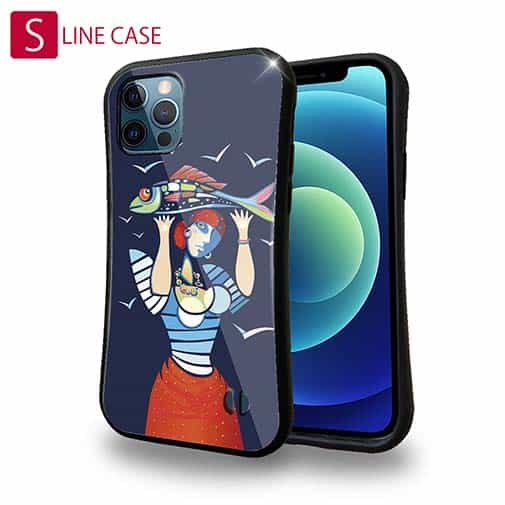 【S-LINE】魚を手にするイパネマの娘