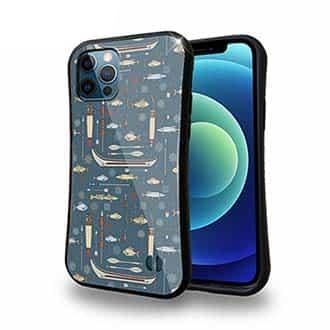 【S-LINE】アメリカ先住民の漁具　シームレスデザイン