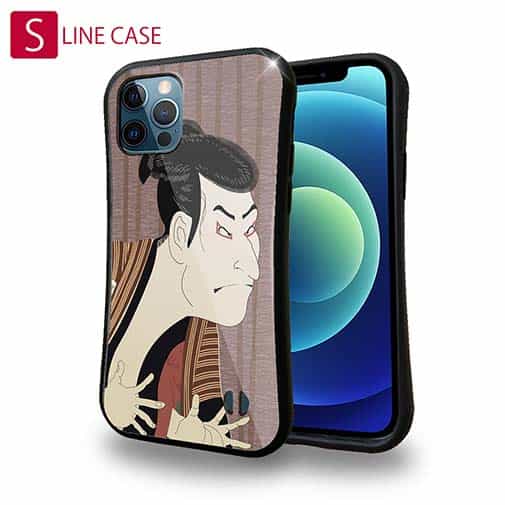 【S-LINE】東洲斎写楽　 三世大谷鬼次の奴江戸兵衛のイラスト