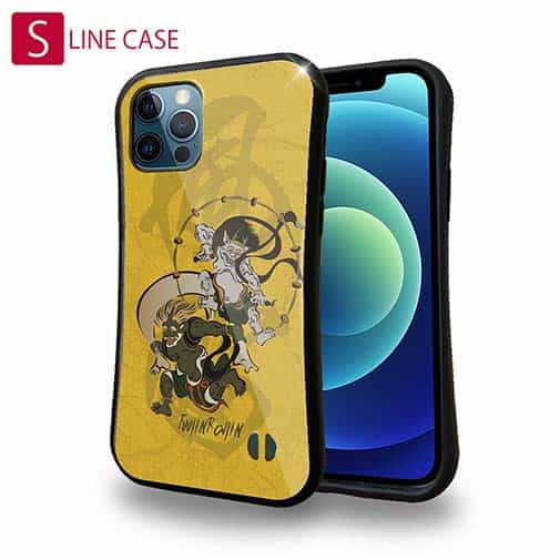 【S-LINE】浮世絵　風神雷神