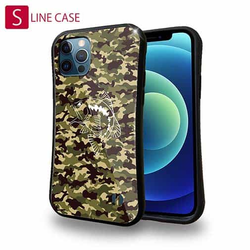 【S-LINE】迷彩&ブラックバスのイラスト　パート3