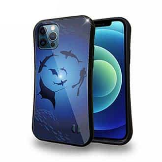 【S-LINE】ダイバー　マンタ　サメ　ダイビング