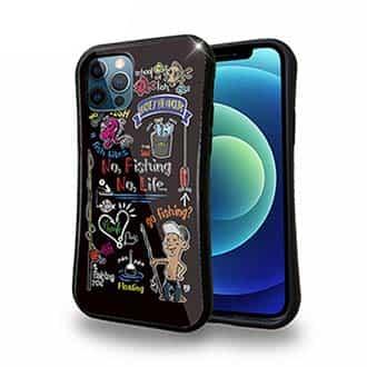 【S-LINE】【釣りざんまい】釣りが好きなんです_カラフルブラック