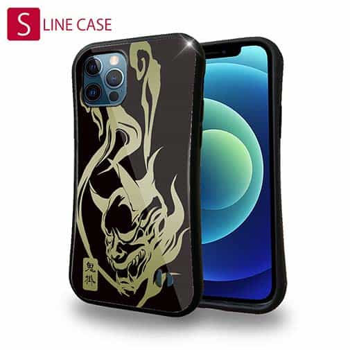 【S-LINE】鬼掛　鬼火般若バージョン・ブラック＆ゴールド