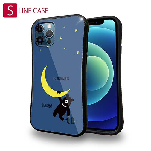 【S-LINE】三日月とツキノワグマ(wakat)