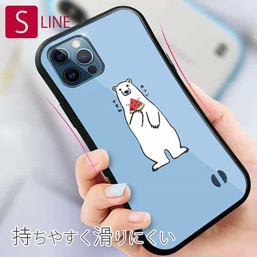 【S-LINE】シロクマとスイカ(wakat)