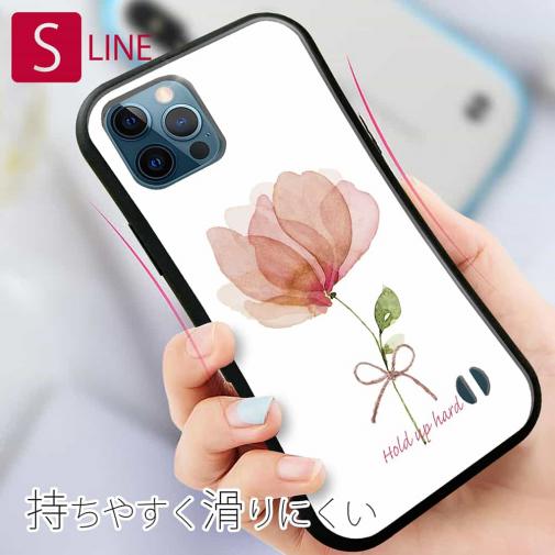 【S-LINE】ピンクの花 困難に打ち勝つ