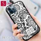 【ROMI HIME】【S-LINE】ヘナ タトゥー　トライバル　花　ホワイト＆ブラック