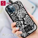 【ROMI HIME】【S-LINE】ヘナ タトゥー　トライバル　花　ブラック＆ホワイト