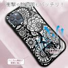 【ROMI HIME】【S-LINE】ヘナ タトゥー　トライバル　花　ブラック＆ホワイト