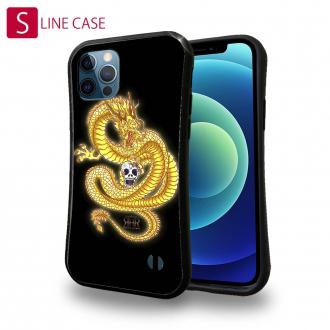 【ROMI HIME】【S-LINE】龍　黄龍　骸骨　縁担ぎ　金運　お守り