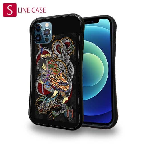 【S-LINE】【彫姫】九紋龍史進と龍　和彫りデザイン