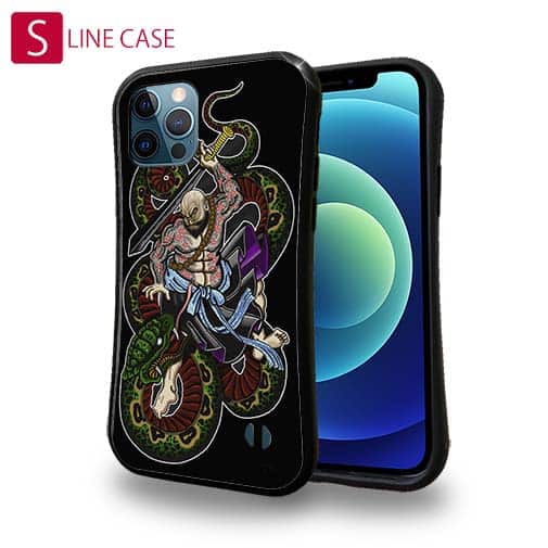 【S-LINE】【彫姫】花和尚の蛇退治　和彫りデザイン