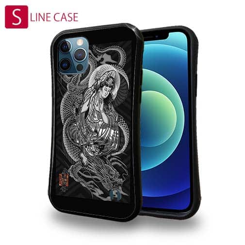 【S-LINE】【彫姫】騎龍観音　和彫りデザイン