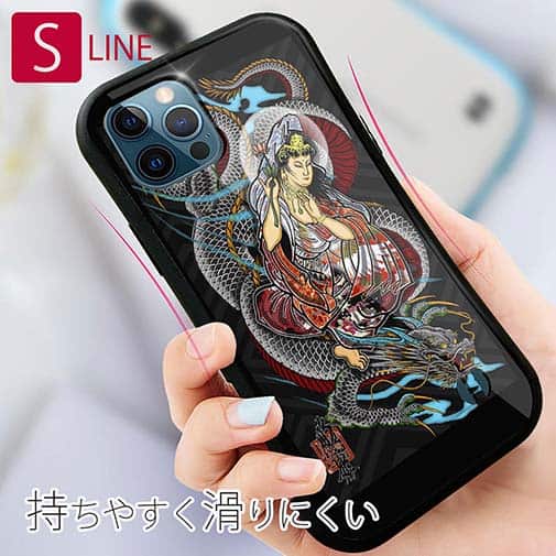 【S-LINE】【彫姫】騎龍観音（カラー）　和彫りデザイン