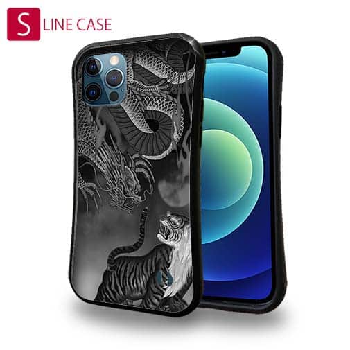 【S-LINE】【彫姫】龍虎　和彫りデザイン