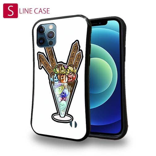 【S-LINE】【彫姫】ドクロパフェ？（ホワイト）　和彫りデザイン