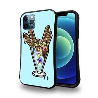 【S-LINE】【彫姫】ドクロパフェ？（ライトブルー）　和彫りデザイン