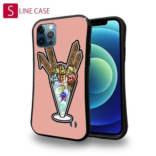 【S-LINE】【彫姫】ドクロパフェ？（イエローピンク）　和彫りデザイン