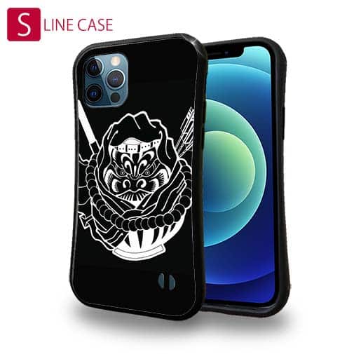 【S-LINE】【彫姫】弁慶達磨（ブラック）