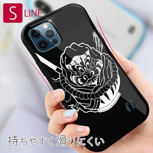 【S-LINE】【彫姫】弁慶達磨（ブラック）