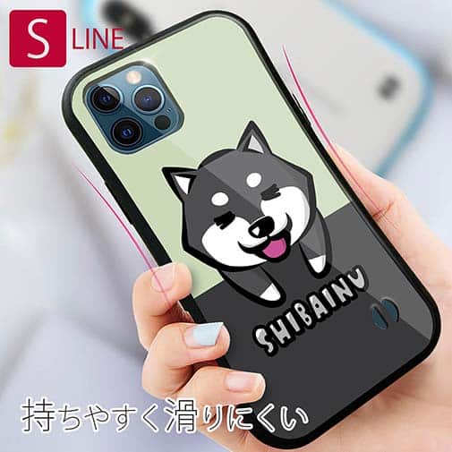 【S-LINE】柴犬のかまってアピール_黒柴(wakat)