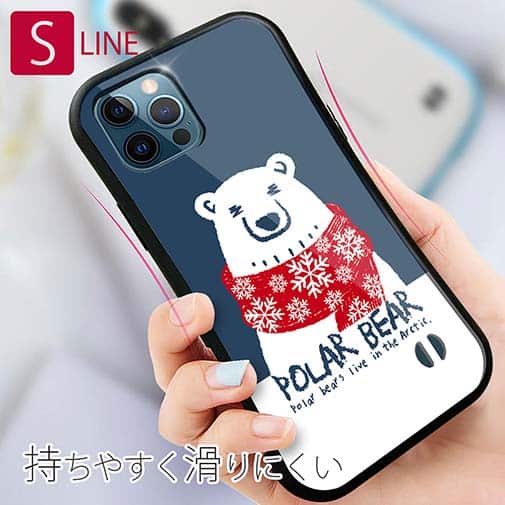 【S-LINE】シロクマさんとマフラー(wakat)