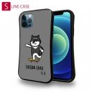 【S-LINE】【ワカボンド】WAKAMAKAシリーズ 柴犬スケボー_黒柴