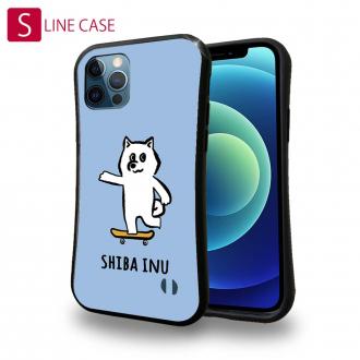 【S-LINE】【ワカボンド】WAKAMAKAシリーズ 柴犬スケボー_白柴