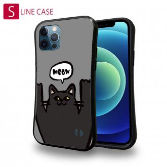 【S-LINE】ワーイなネコ_黒猫(wakat)