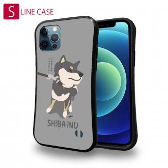 【S-LINE】イヤイヤ柴犬_彩色【黒柴】(wakat)