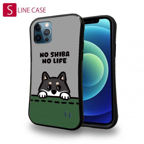 【S-LINE】何か気になる柴犬_黒柴(wakat)