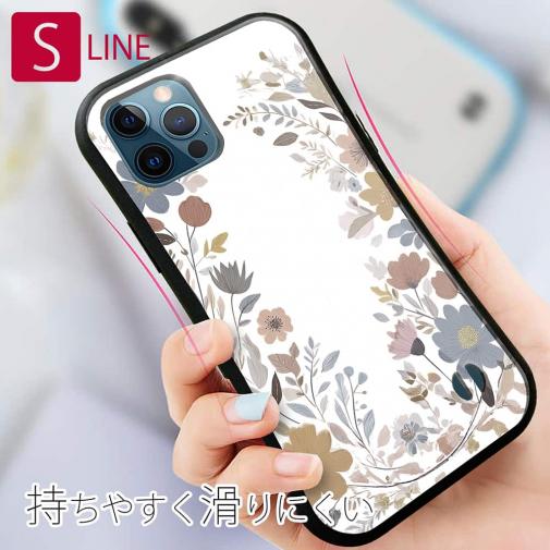 【S-LINE】北欧くすみカラーの花