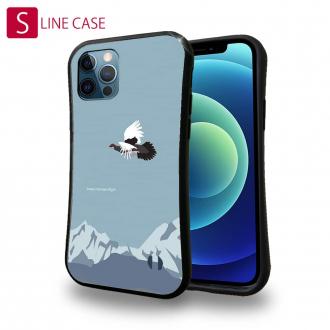 【S-LINE】【FISH MAN】山シリーズ「雷鳥／冬のオス　雪山飛翔」