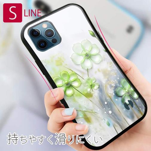 【S-LINE】プラスチックフラワー グリーンNo2