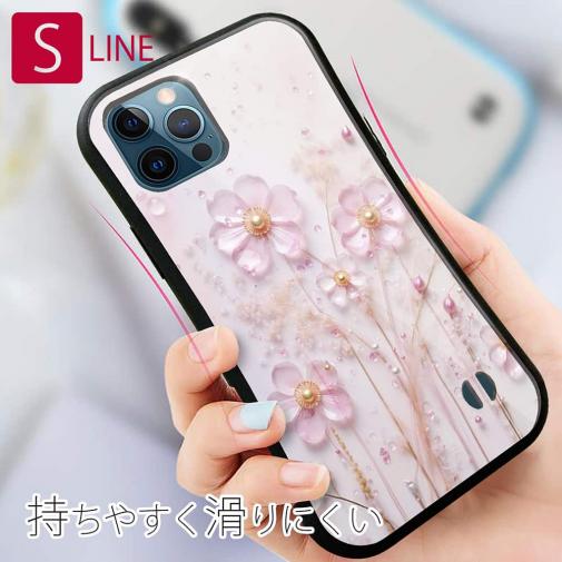 【S-LINE】プラスチックフラワー ピンクNo2