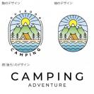 【Tシャツ】3箇所プリント キャンプ&アウトドア03 5.6oz Cotton:100%