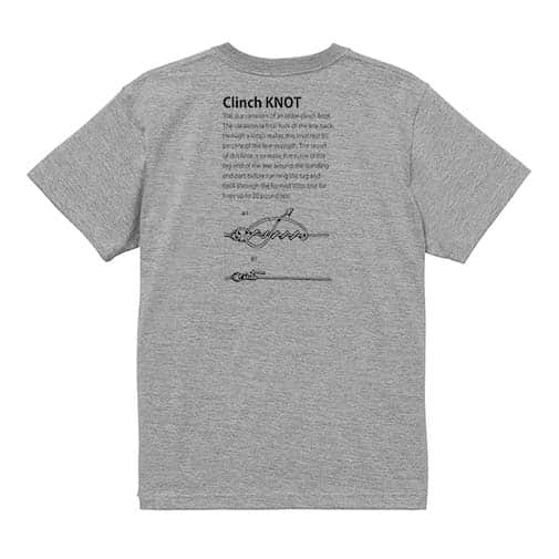 【Tシャツ】クリンチノット 5.6oz Cotton:100%