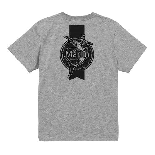 【Tシャツ】カジキ(エンブレム) 5.6oz Cotton:100%