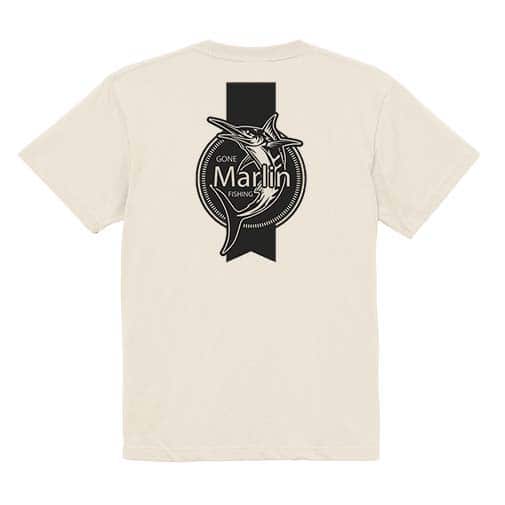 【Tシャツ】カジキ(エンブレム) 5.6oz Cotton:100%