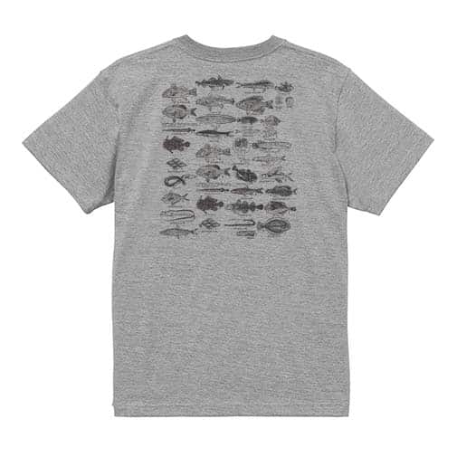 【Tシャツ】魚図鑑　1890年版 5.6oz Cotton:100%
