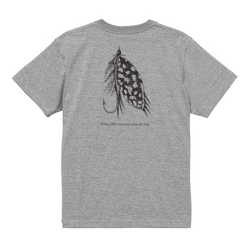 【Tシャツ】Vintage 1800s angling fly fishing 5.6oz Cotton:100%